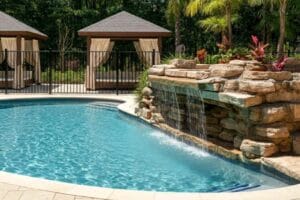 Aluminium pool fencing